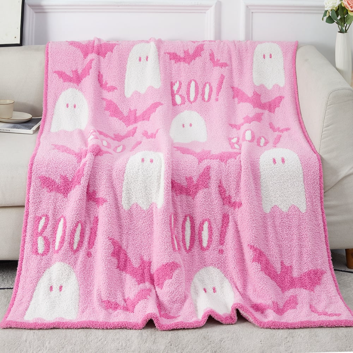 Light pink ghost blanket