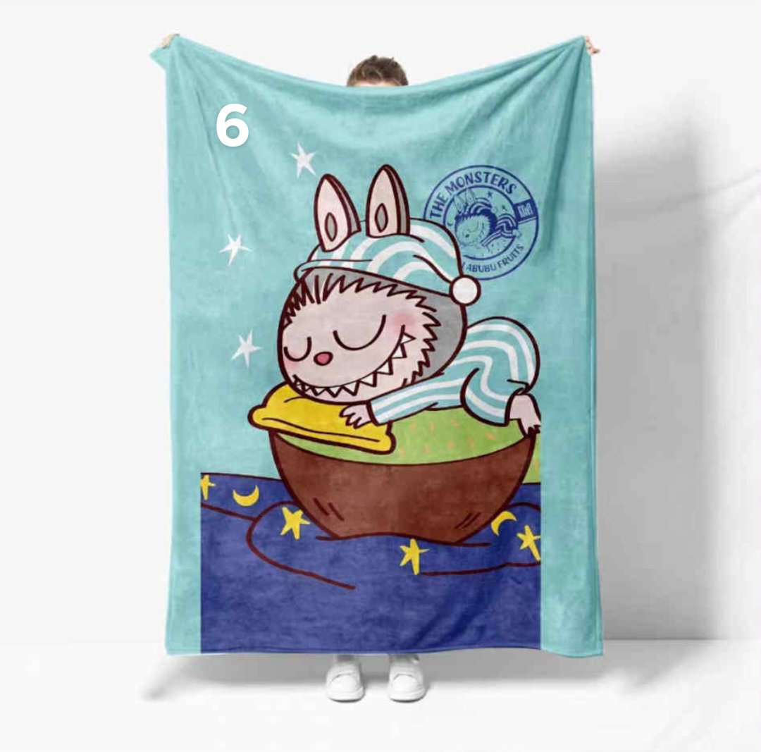 Labubu Blankets