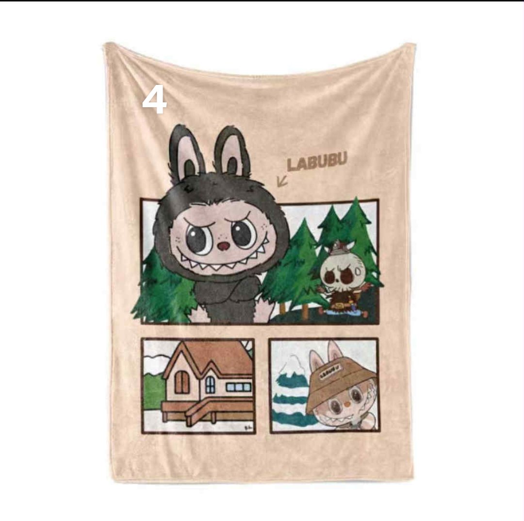 Labubu Blankets