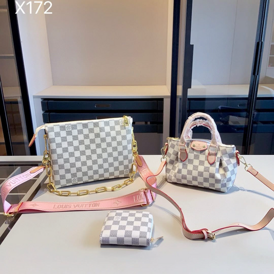 White Lv crossbosy set