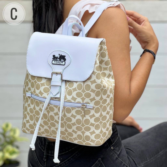 White Coach backpack