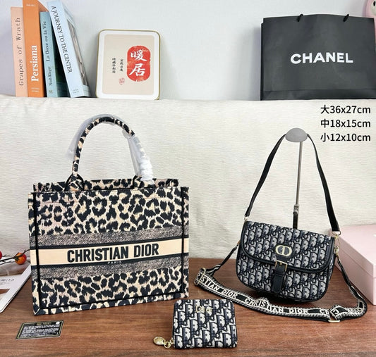 Black Christan dior set