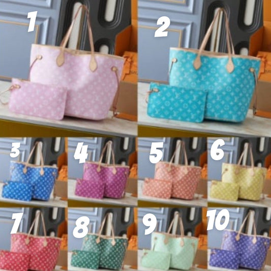 Lv purse & pouch.