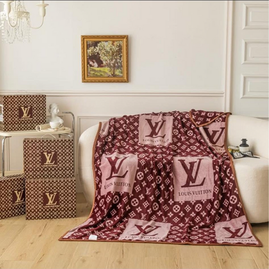 Pink Lv Throw