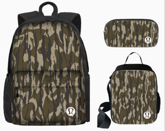 Camo Lulu Backpack set
