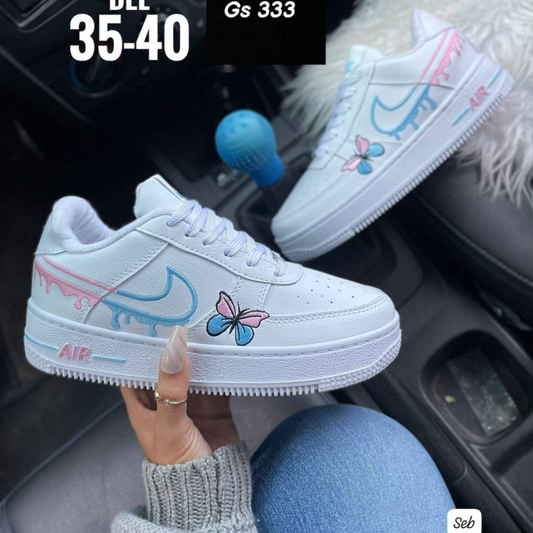 Womens Pink & Blue Nike