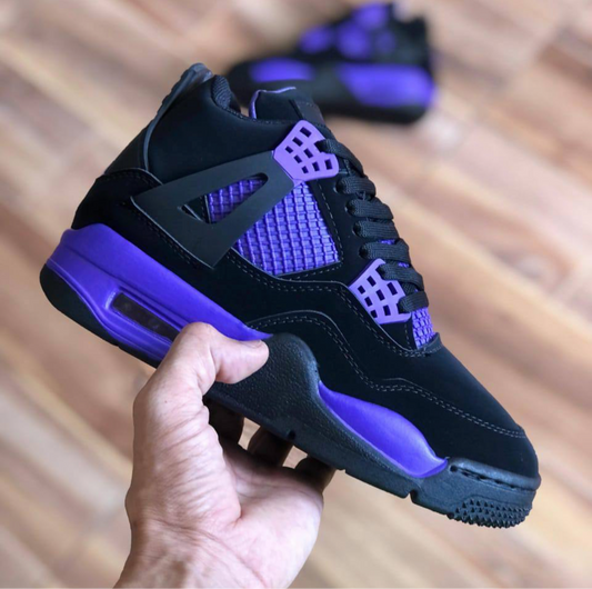 Women’s black/purple Jordan’s