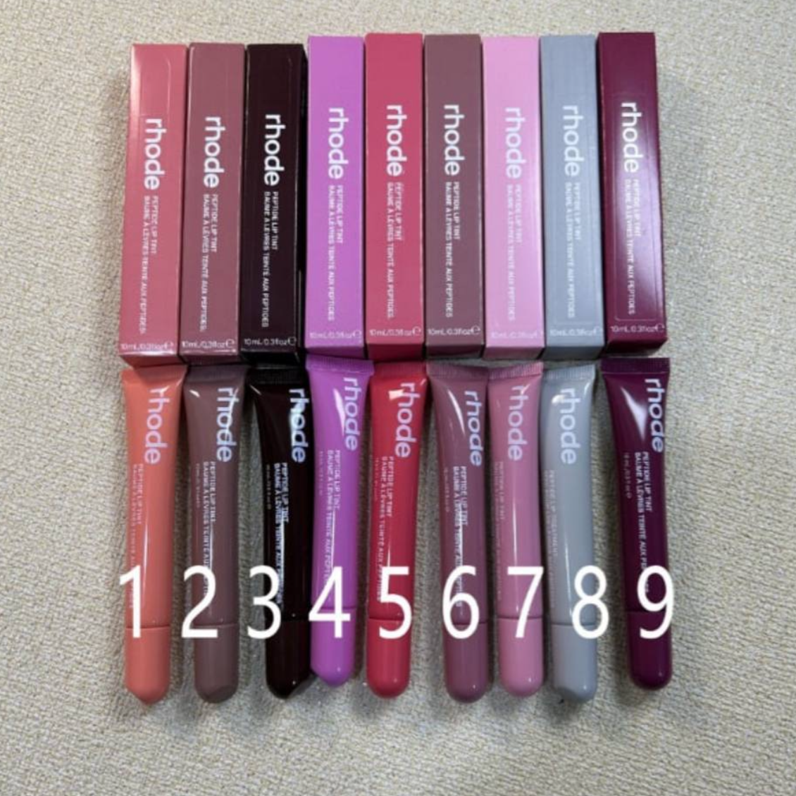 Rhode lipsticks