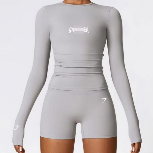 Grey Gym shark set