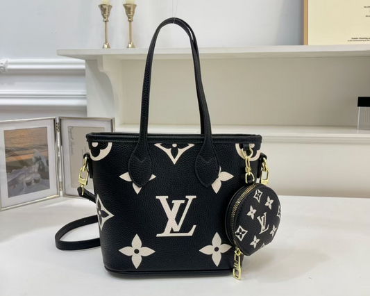 Black Lv crossbody