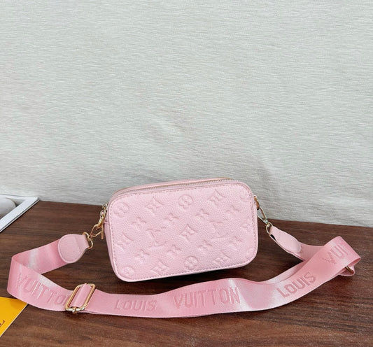Pink LV crosssbody