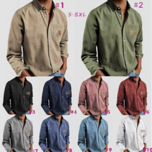 Mens Carharrt button up