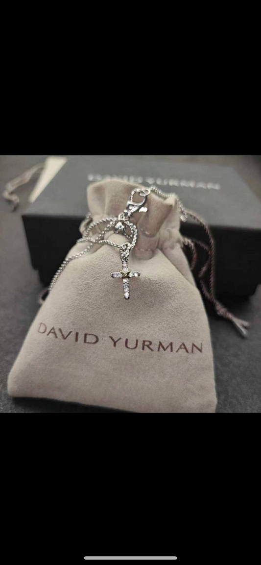 David Yurman Cross Necklace