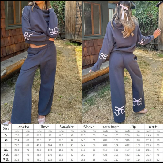 Long sleeve pants set