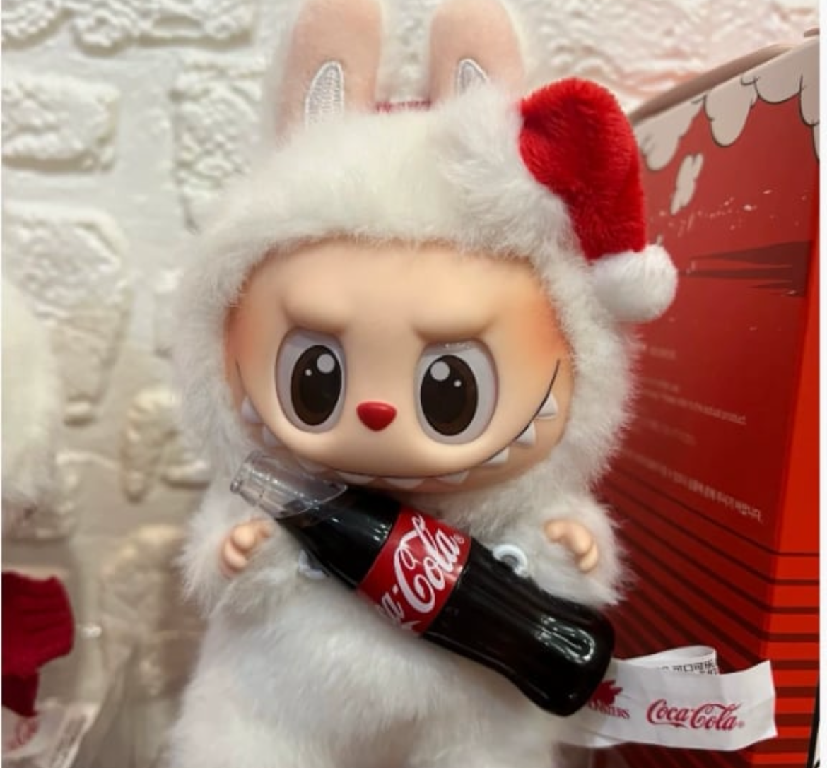 Cocacola bottle labubu