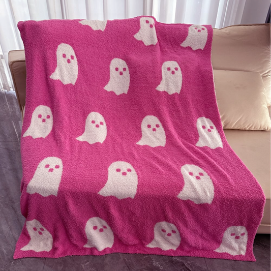 Pink ghost blanket