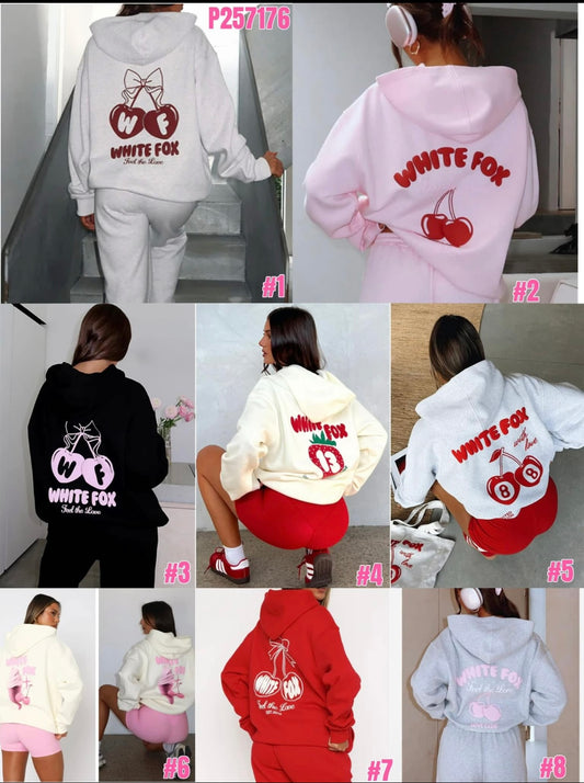 White Fox Hoodie