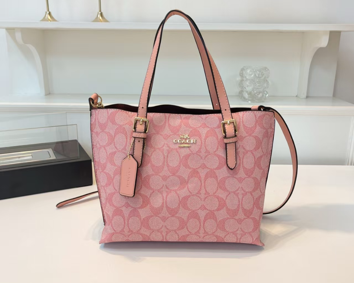 Pink Coach handbag