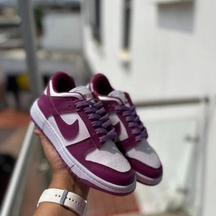 Womens Purple/ white dunks