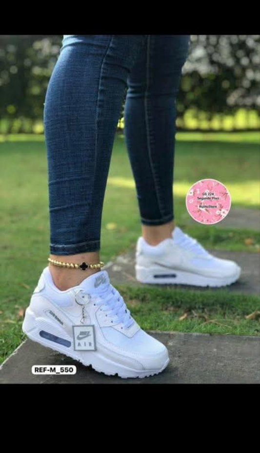 Womens white nike air