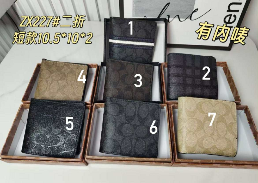 Mens coach wallets