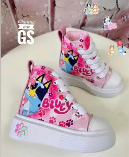 Kids pink Bluey