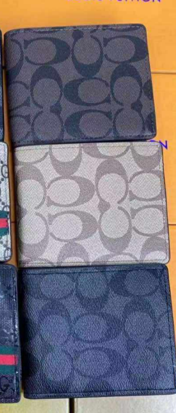 Mens coach wallets