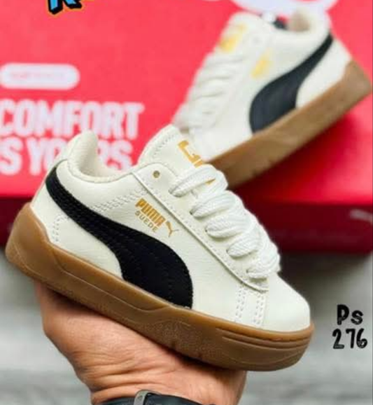 Kids black puma