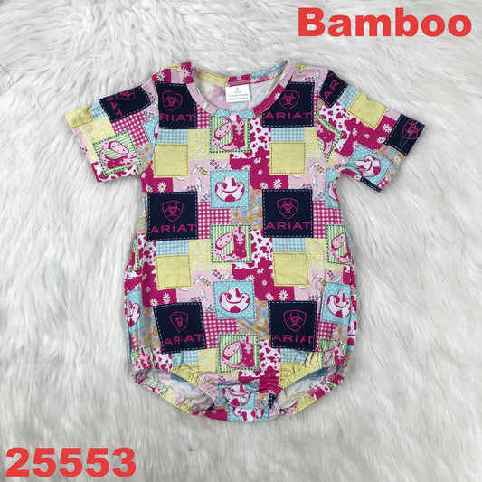 PRE-ORDER girls bamboo onsie