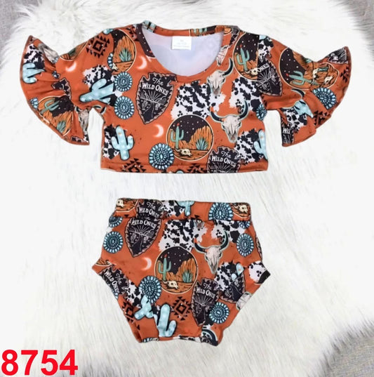 PRE-ORDER 2pc girls set