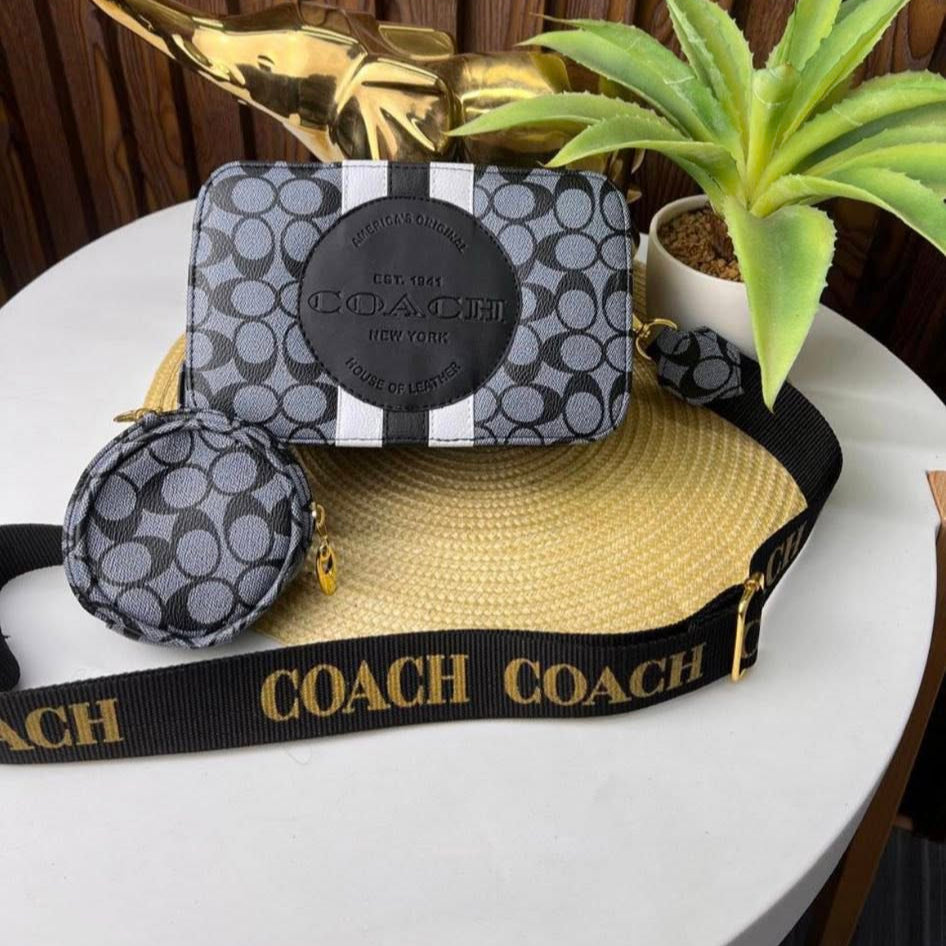 Black Coach Crossbody