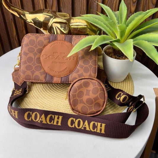 Brown Coach Crossbody