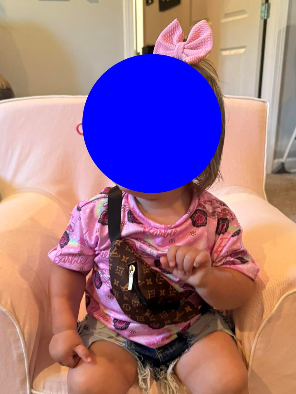Kids LV Belt bag