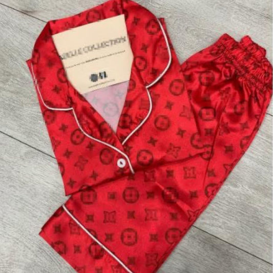 Red LV pajamas