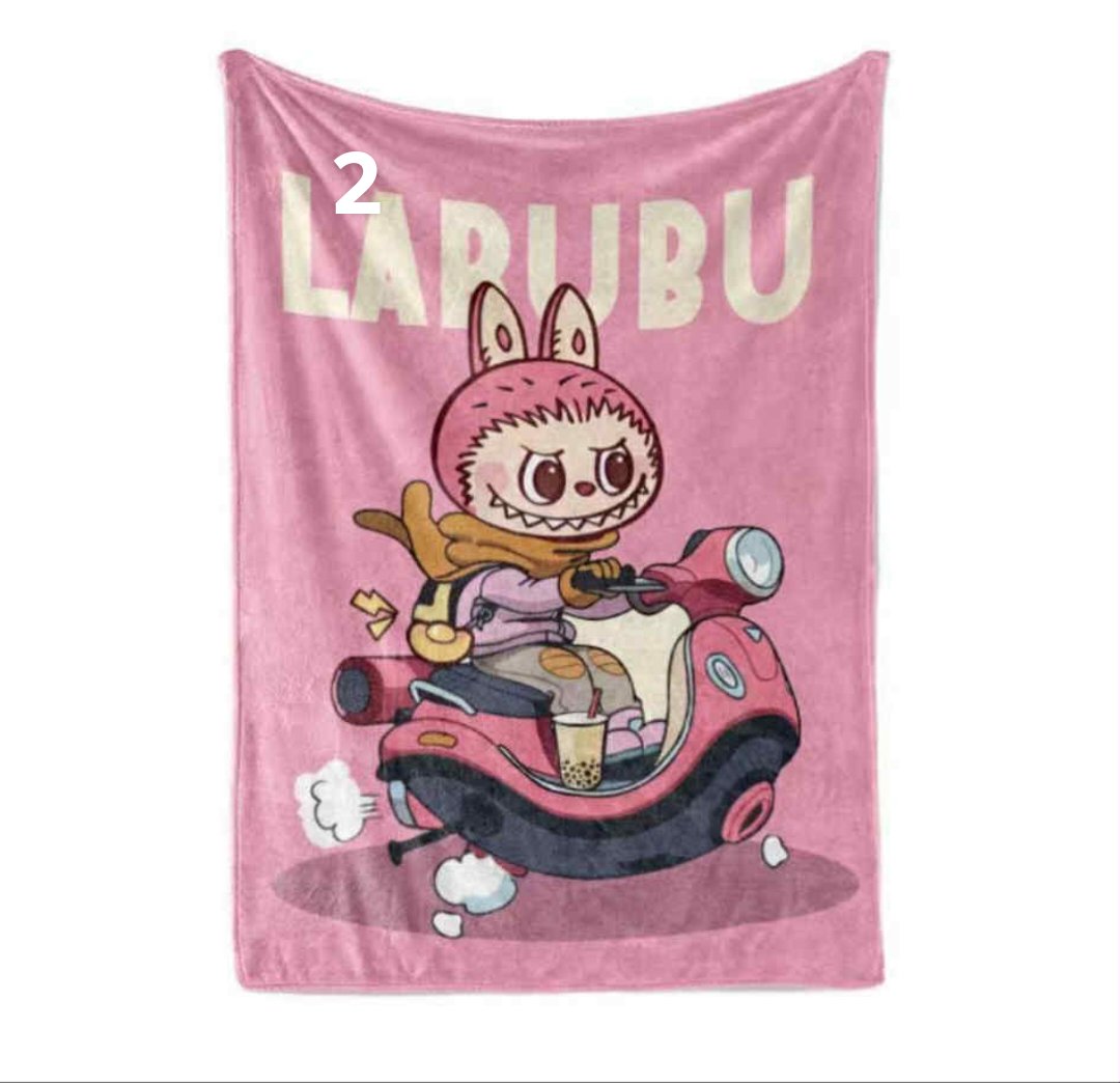Labubu Blankets