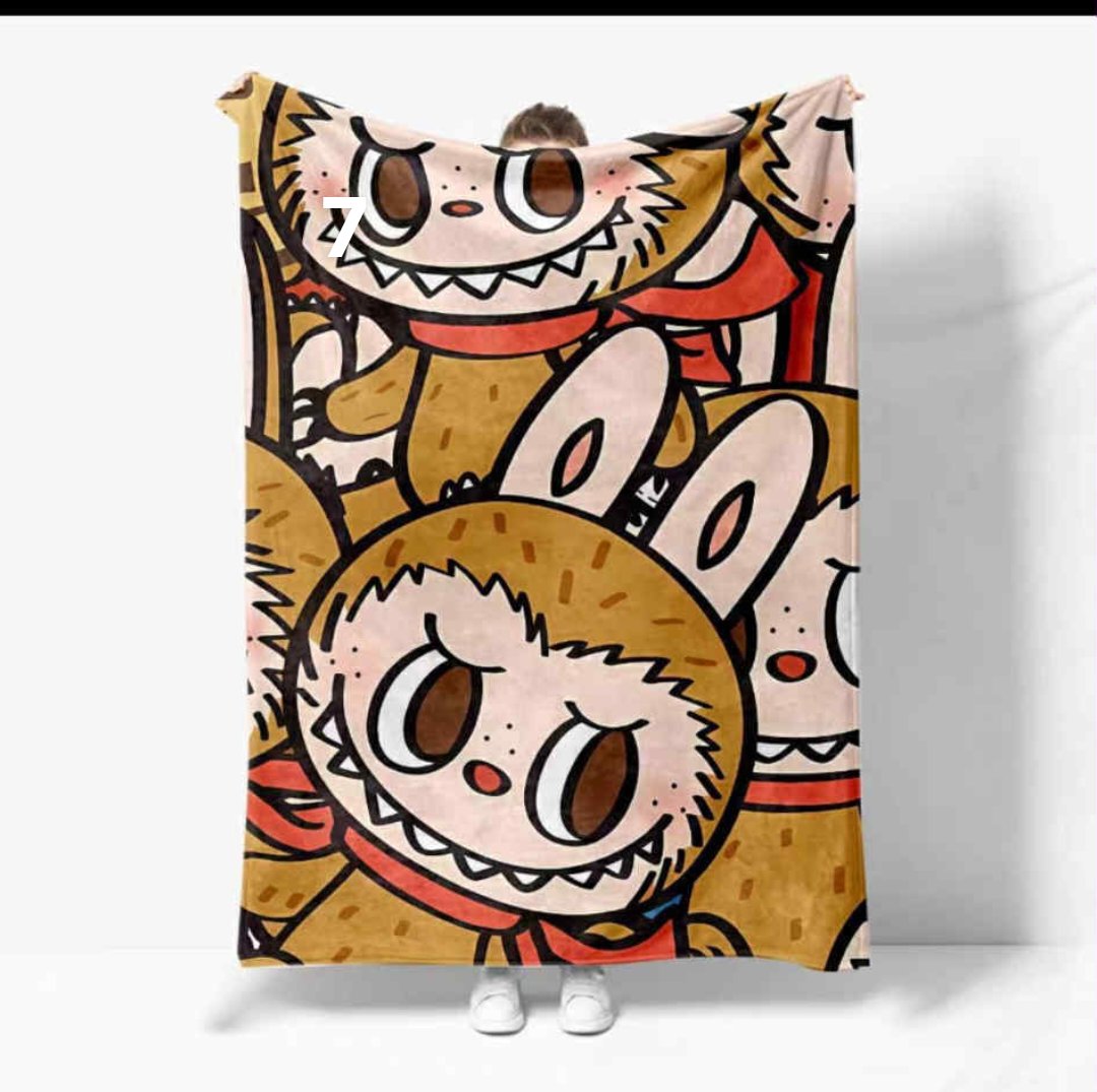 Labubu Blankets