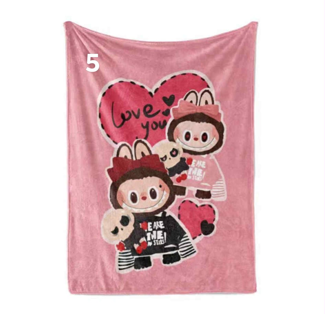 Labubu Blankets